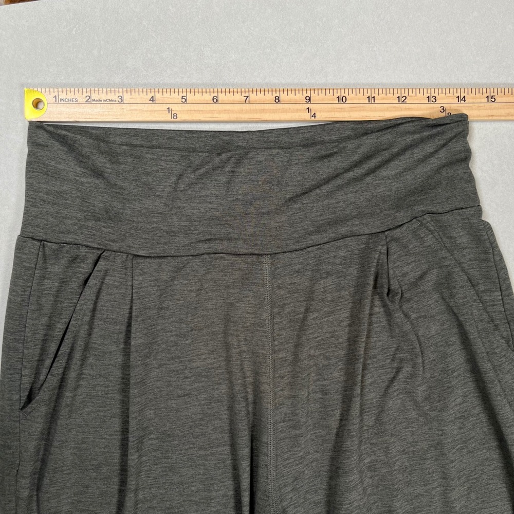 Vuori Lux At Ease Harem Joggers Women Medium Oregano Heathered High Rise Pockets - Picture 4 of 6